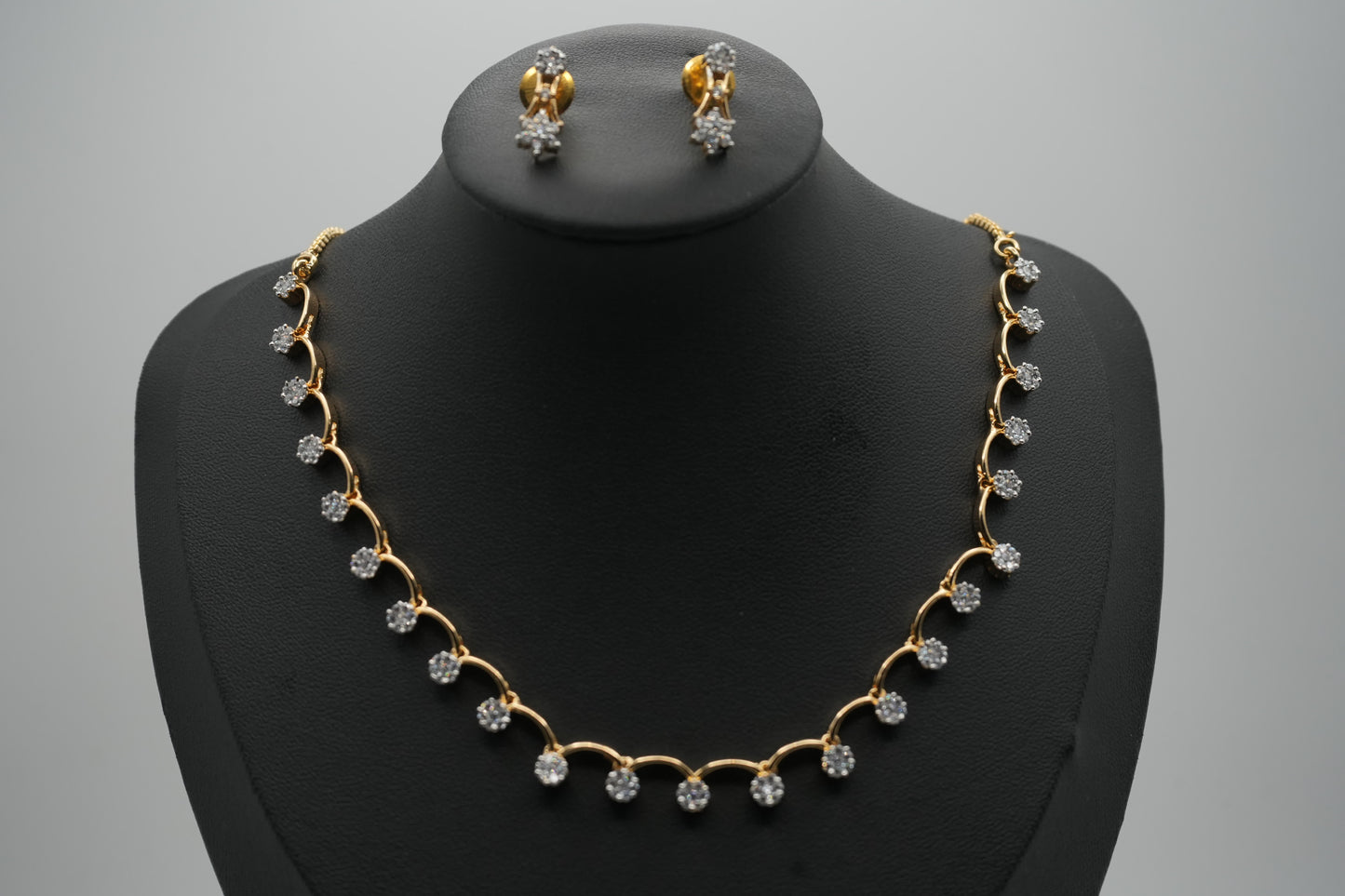 Golden Gala CZ Sparkle Set