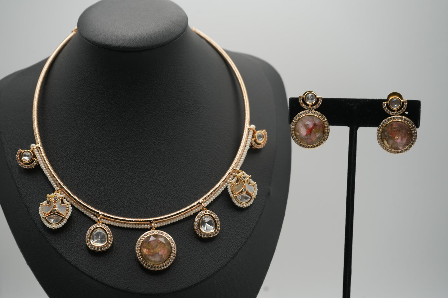 Earth Tones & Gold Glamour Set