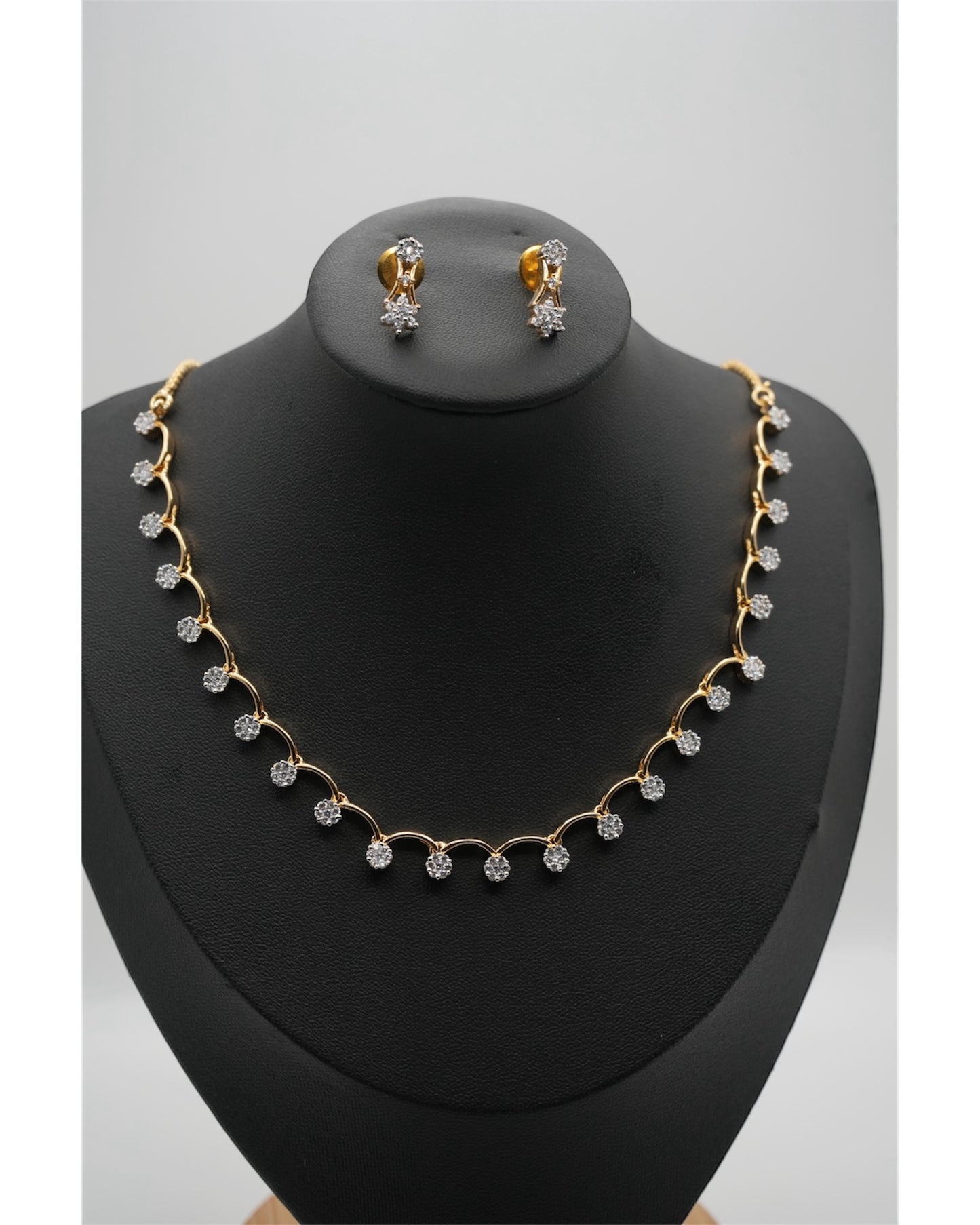 Golden Gala CZ Sparkle Set