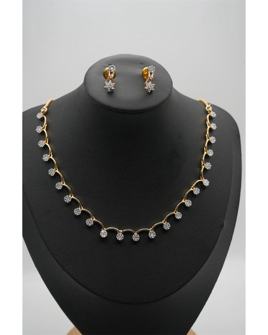 Golden Gala CZ Sparkle Set