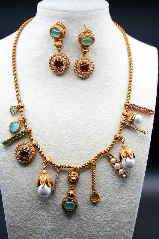 Elegant Handcrafted Multicolured Jewelry