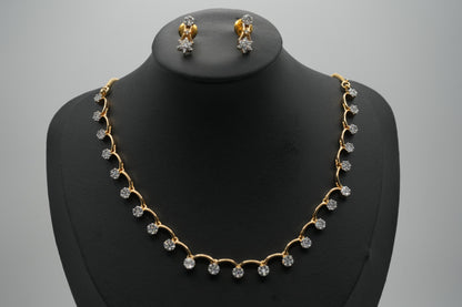 Golden Gala CZ Sparkle Set