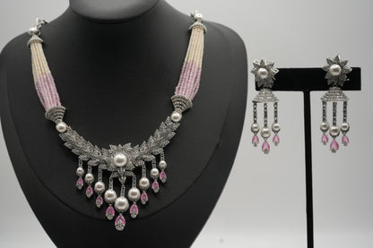 Blush Blossom Pearl Set