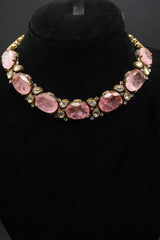 Pink Oval shaped Gemstones