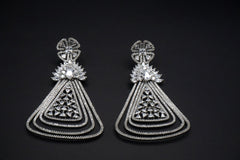 Art Deco Inspired Statement Chandelier Earrings