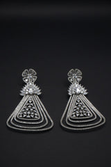 Art Deco Inspired Statement Chandelier Earrings